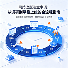 金台建站-网站改版注意事项：从调研到平稳上线的全流程指南
