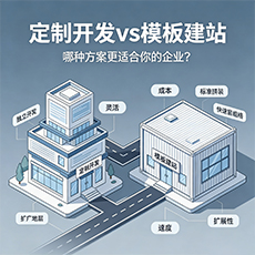 宝鸡建站-定制开发vs模板建站：哪种方案更适合你的企业？