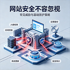 宝鸡建站-网站安全不容忽视：常见威胁与基础防护策略
