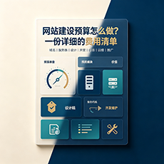 宝鸡建站-网站建设预算怎么做？一份详细的费用清单