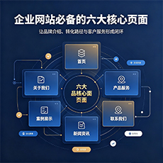 宝鸡建站-企业网站必备的六大核心页面